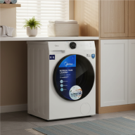 Washer & Dryer - Inverter 8kg - FRONT LOADING WITH WI-FI - Model - MF200D80WB - MIDEA - WHITE
