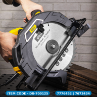 Circular Saw - 2200W ELECTRIC  - DL-YJ235-E1 - DELI TOOLS - BLACK/YELLOW
