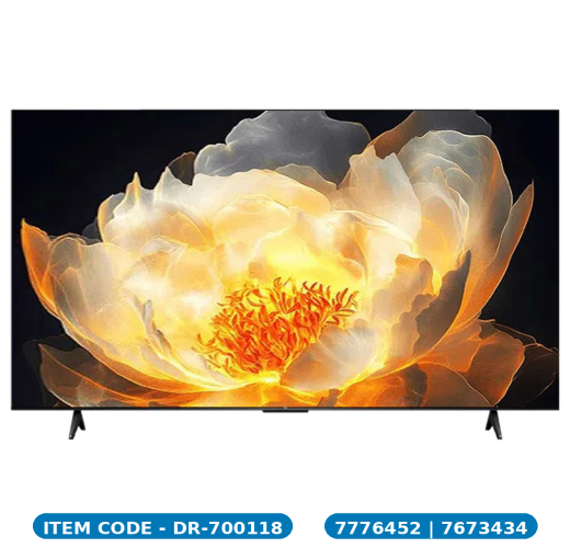 55 Inch TV 4K UHD-TCL- GOOGLE TV -55V6C-BLACK-